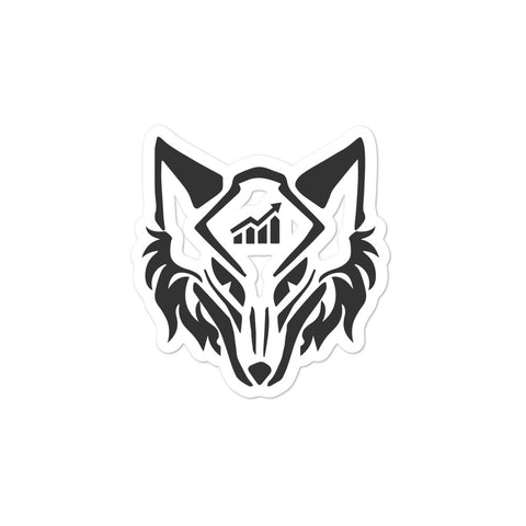 Become the wolf sticker